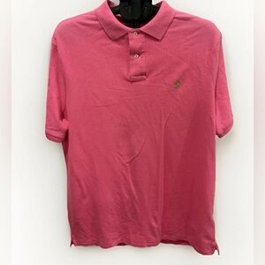 Polo Ralph Lauren Red Short Sleeve Shirt Men's Large Pima Soft Touch